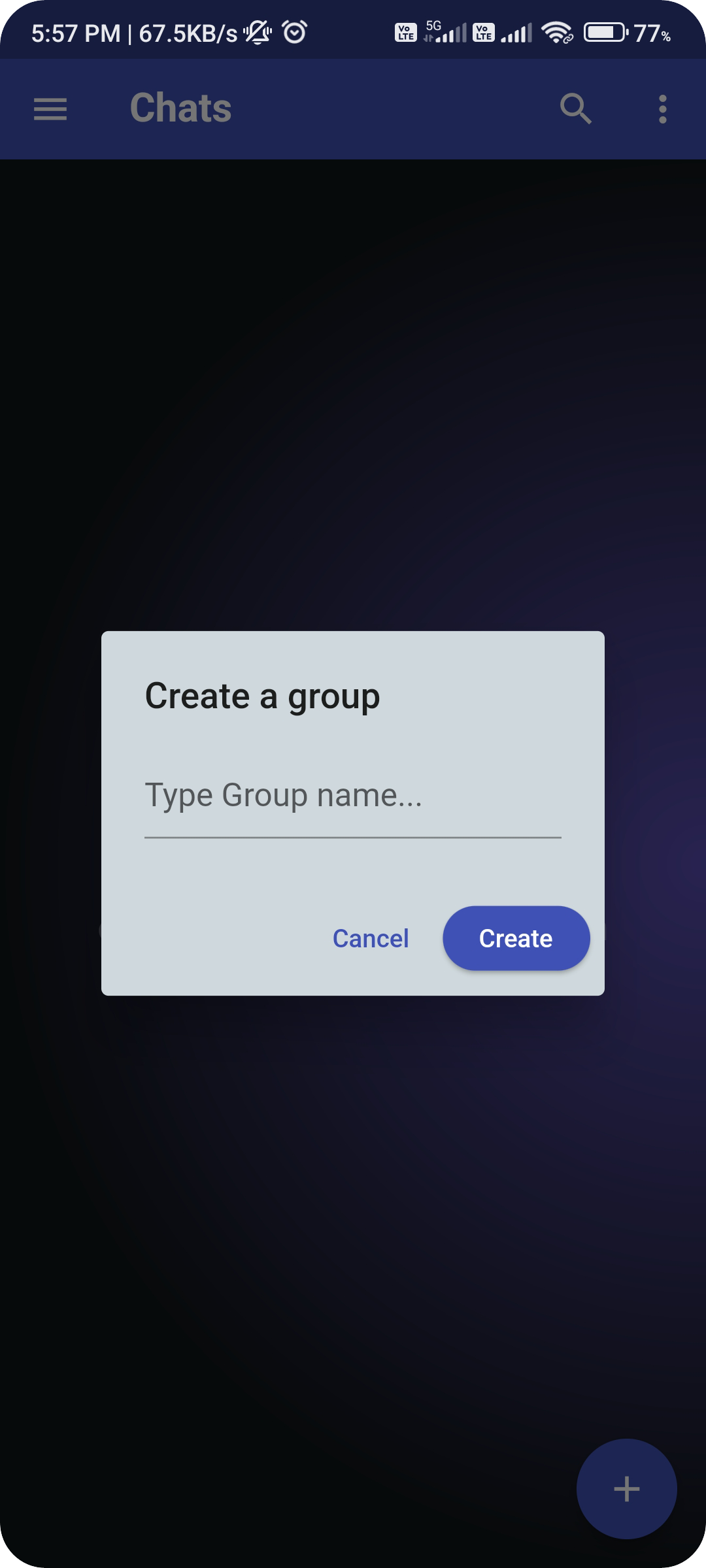 create group