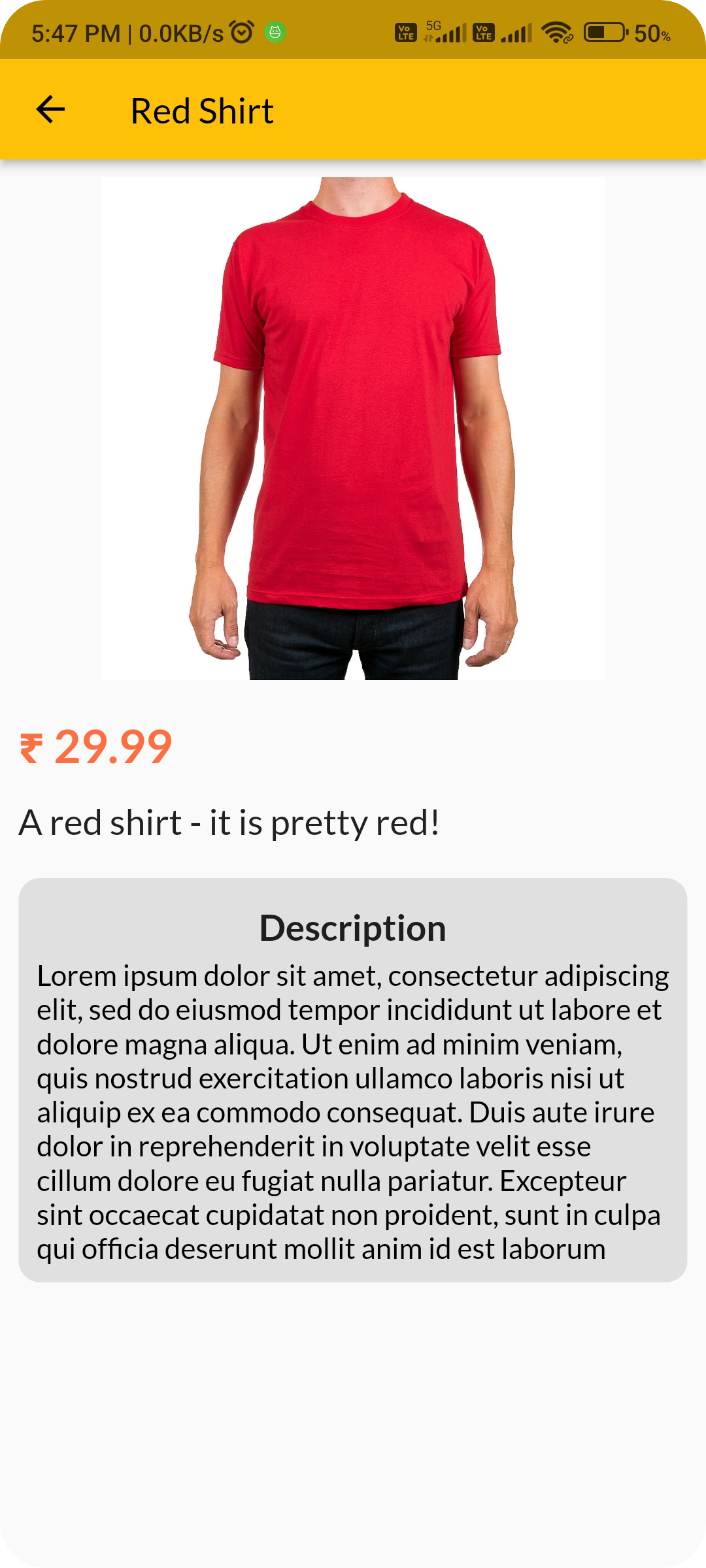 product details